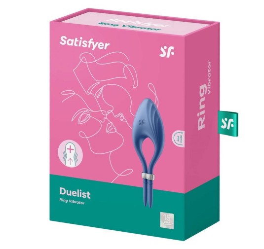 Pierścień na penisa Satisfyer Duelist Ring Vibrato